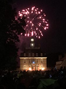FIreworks of the Governors Palace